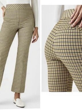 SPANX The Perfect Pant Kick Flare Dijon Jacquard